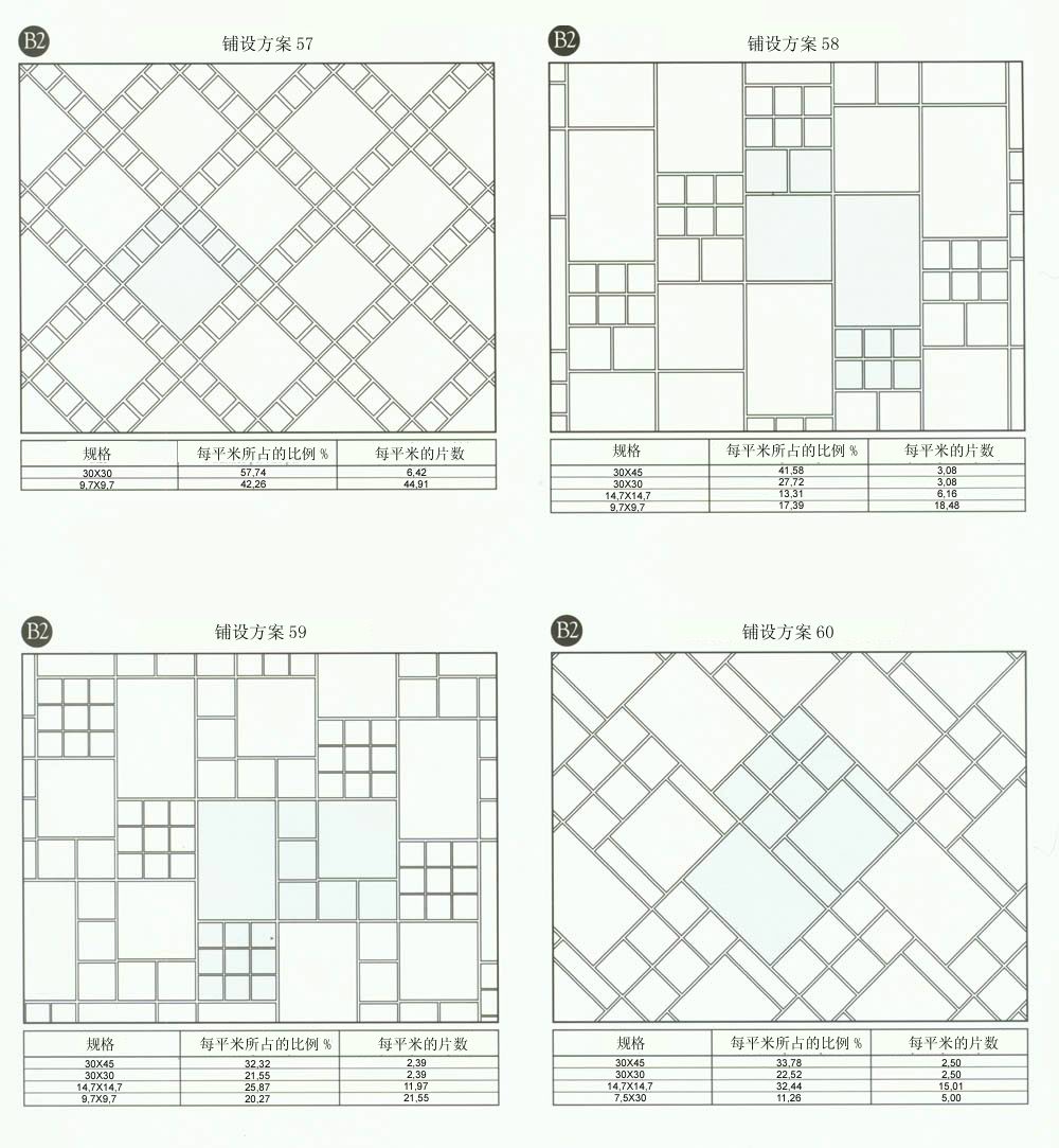 秋葵APP下载陶设计师常用80种瓷砖铺设方案